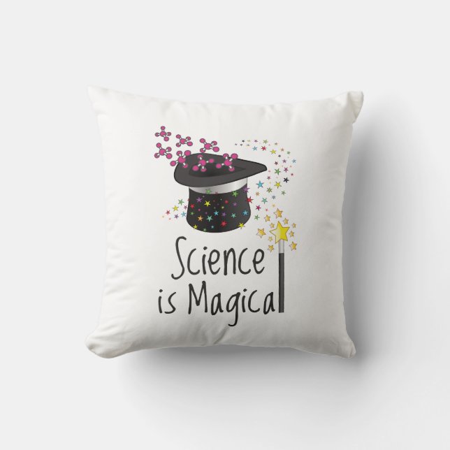 Coussin La science est magique (Recto)