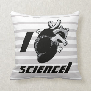 Coussin La Science I (de coeur anatomique)