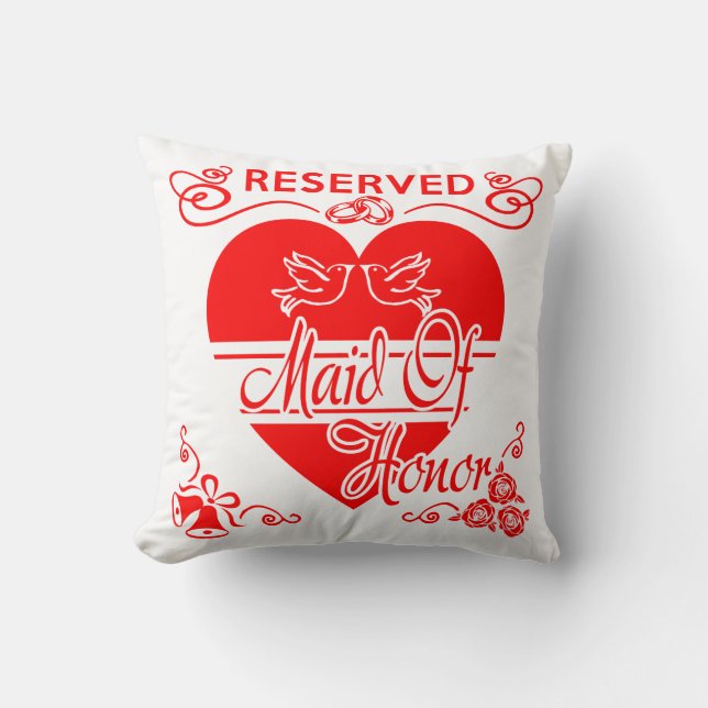 Coussin La servante du Mariage d'honneur Cushion (Recto)