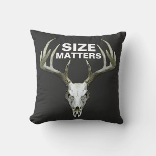 Coussin La taille de la chasse aux cerfs est importante