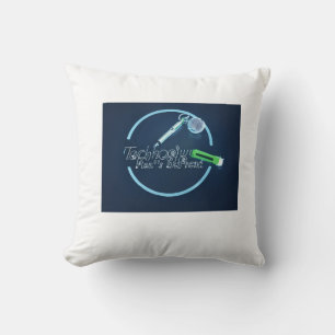 Coussin La technologie est le meilleur ami de l'homme