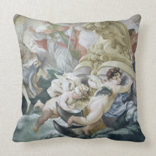 Coussin La tempête miraculeuxment calmée sur le contact