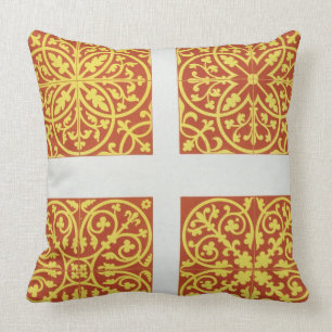 Coussin La tuile du 13ème siècle conçoit, illustration de
