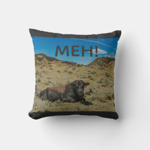 Coussin La vache STEER la vache dit MEH pas de meuglement