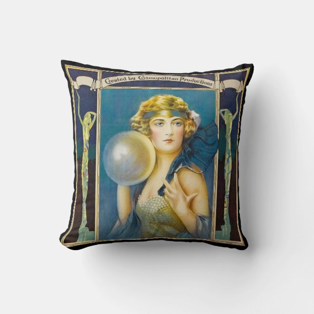 Coussin La valeur de la beauté (Recto)