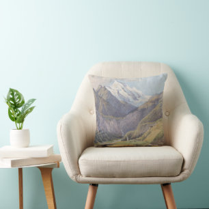 Coussin La vallée de Möll avec le Grossglockner – Carl Laf