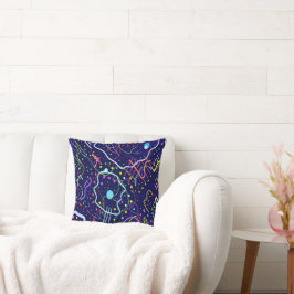 Coussin La vie dans l'espace
