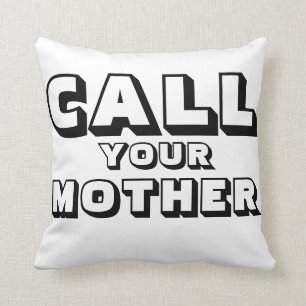 Coussin La vie de dortoir ! n'oubliez pas d'appeler votre