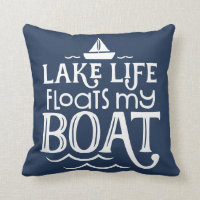 La vie du lac Flotte mon bateau bleu
