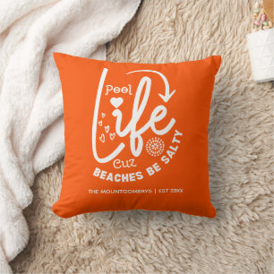 Coussin La vie en piscine est meilleure en plein air