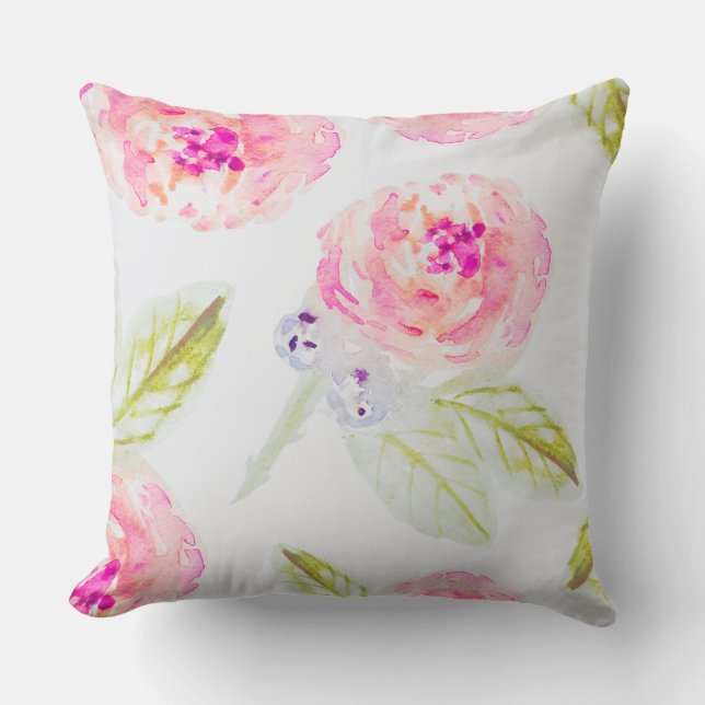Coussin La Vie en Rose Pillow (Recto)