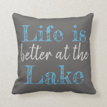 LA VIE EST MEILLEURE AU LAC