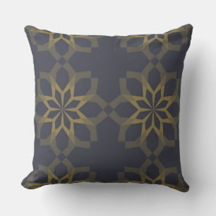 Coussin L'abstraction de fleurs vertes, cool, uniques, ten