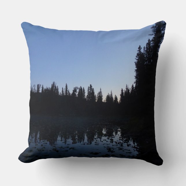 Coussin Lac Nymph à Dawn (Recto)