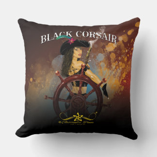 Coussin Lady Black Corsair