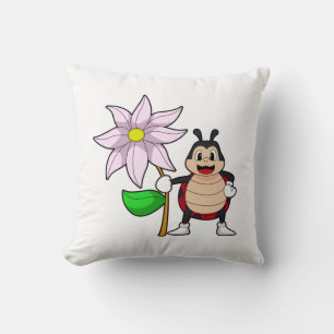 Coussin Ladybug avec Flower.PNG