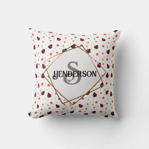 Coussin Ladybug personnalisé