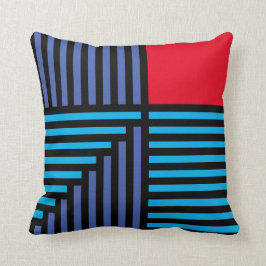 Coussin "L'âge du jazz et la lumière rouge"