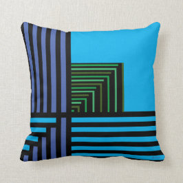 Coussin L'âge du jazz, le ciel bleu''