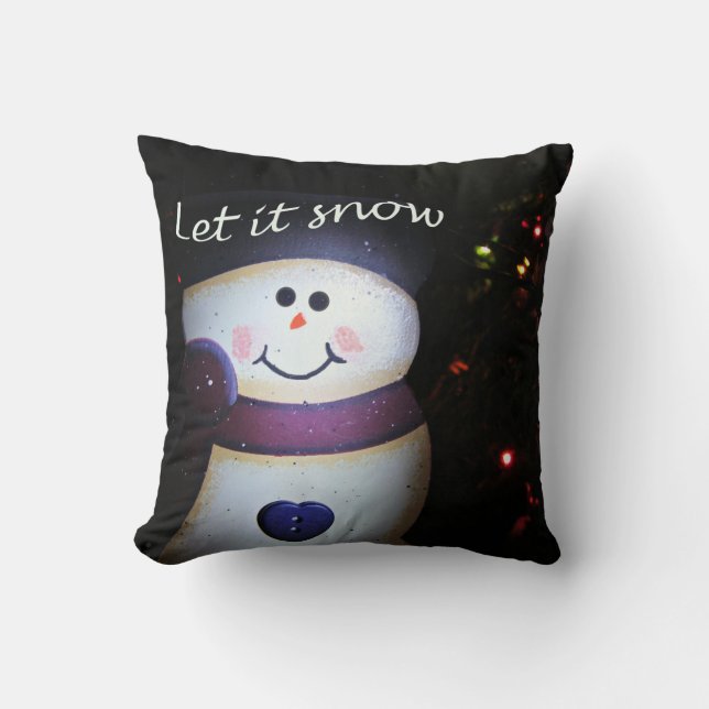Coussin Laisser neiger (Recto)