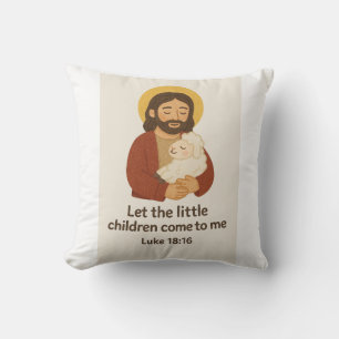 Coussin Laissez les enfants venir