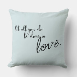 Coussin Laissez Tout Ce Que Vous Faites Être Fait En Citat