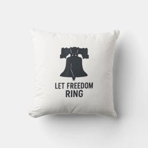 Coussin Laissons la ceinture de liberté Bell Silhouette mo