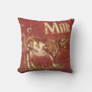 Coussin Lait vintage