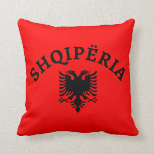Coussin L'Albanie et l'aigle - shqiponja de dhe de