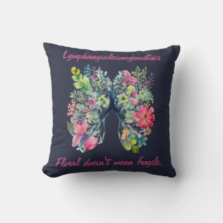 Coussin LAM Floral Doesn't Mean Women's Throw Pillow