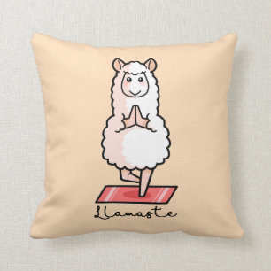 Coussin Lama de yoga - Llamaste