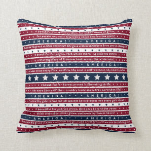 Coussin L'Amérique le beau