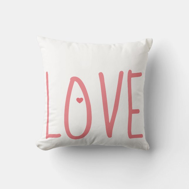 Coussin L'amour a le coeur (Recto)