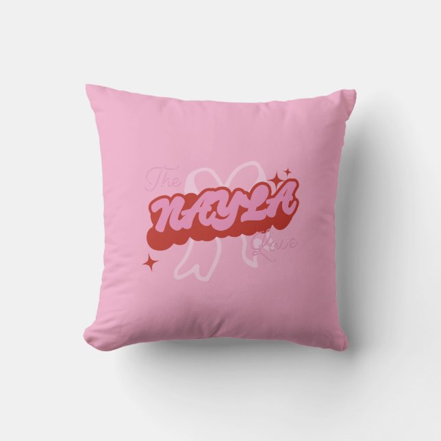 Coussin L'amour de NAYLA (Recto)