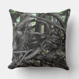 Coussin L'amour d'un arbre tombé