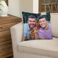 L'amour en script blanc avec le coeur Photo person