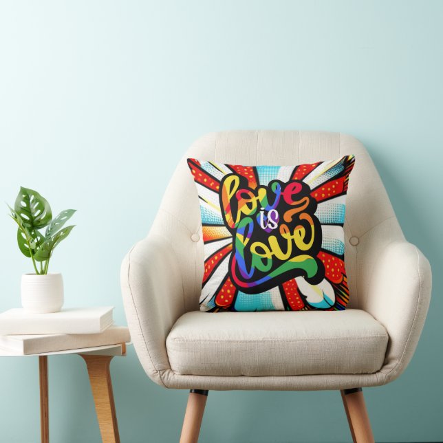 Coussin L'amour est l'amour (Chaise)