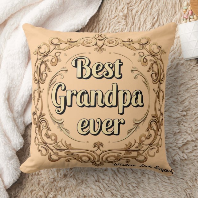 Coussin "L'amour éternel de grand-père" (Couverture)