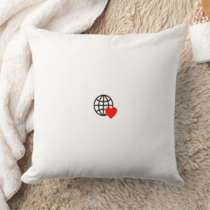 Coussin L'amour sans frontières