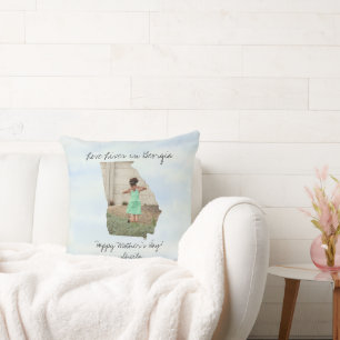 Coussin L'Amour Vit En Géorgie Etat Façonné Photo Personna