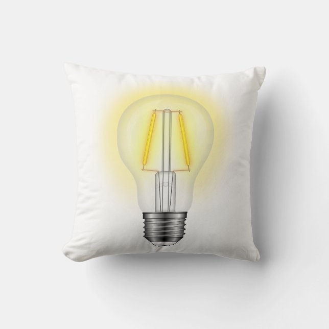 Coussin Lampe à néon (Recto)