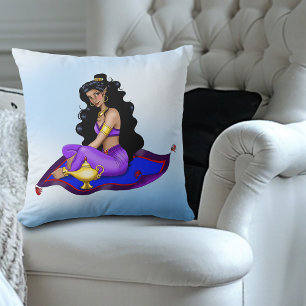 Coussin Lampe Tapis Volant Génie Ciel Bleu