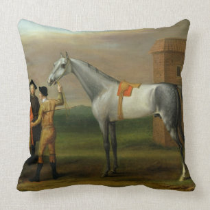 Coussin Lamproie, avec son propriétaire, monsieur William