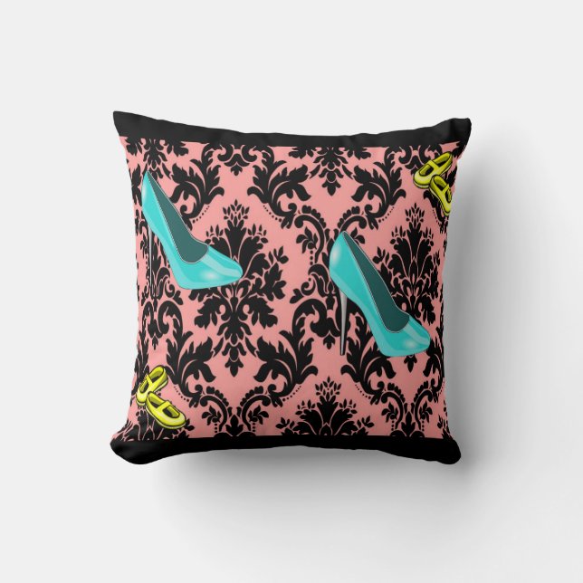 Coussin lancer des chaussures de déco d'oreiller (Recto)