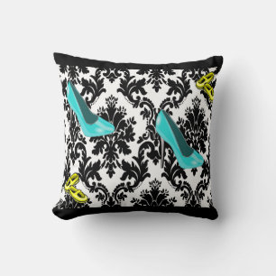 Coussin lancer des chaussures de déco d'oreiller