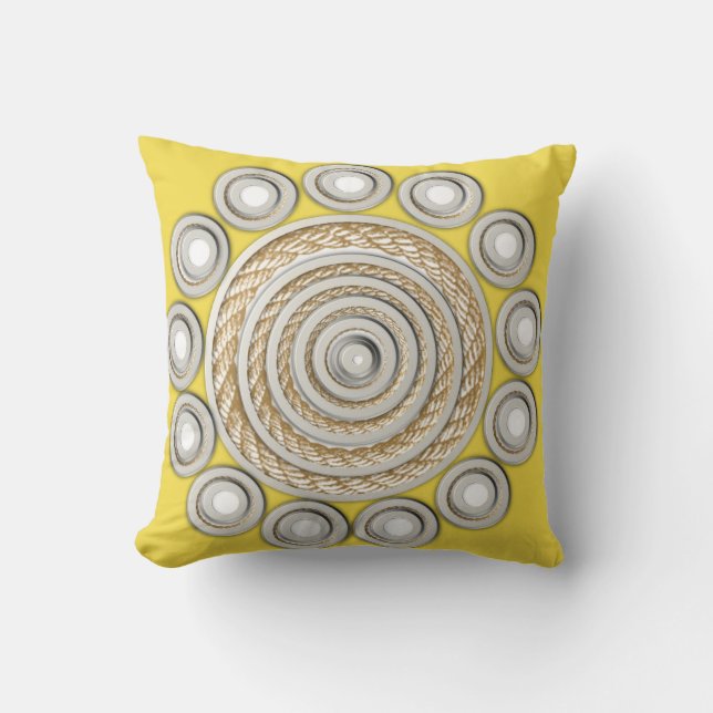 Coussin lancer la corde d'oreiller (Recto)