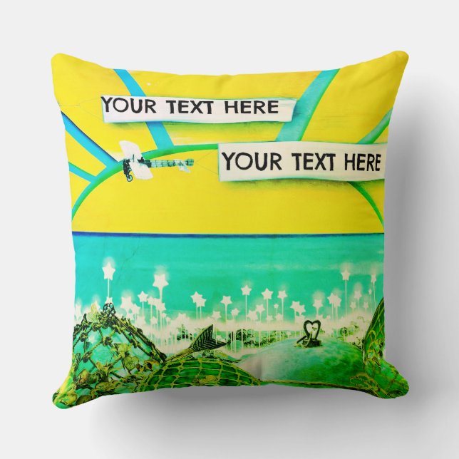 Coussin Lancer l'oreiller (Verso)