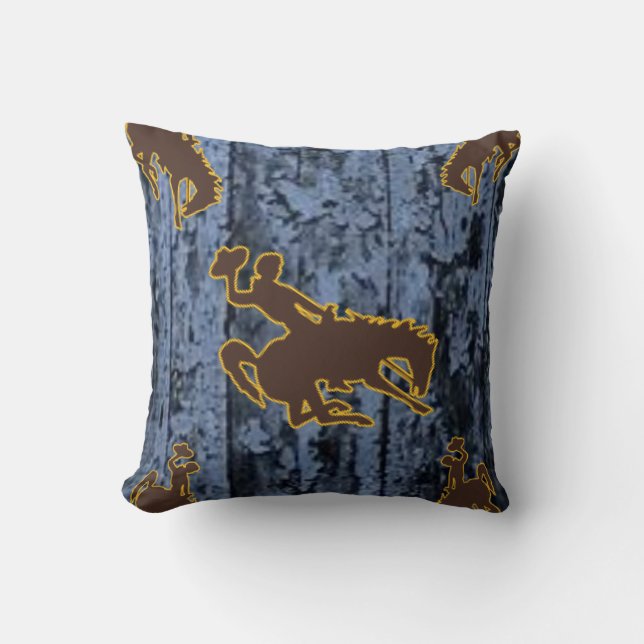 Coussin Lancer l'oreiller Cowboy (Recto)