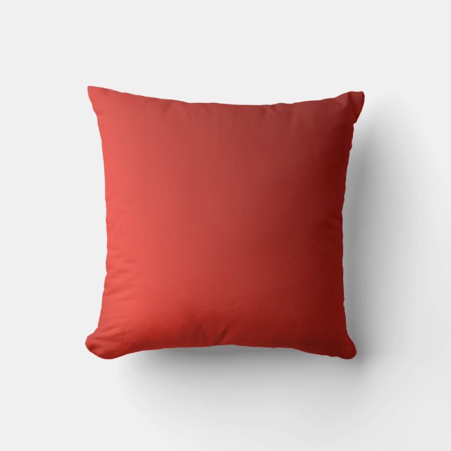 Coussin Lancer l'oreiller de l'organisme - rouge (Recto)