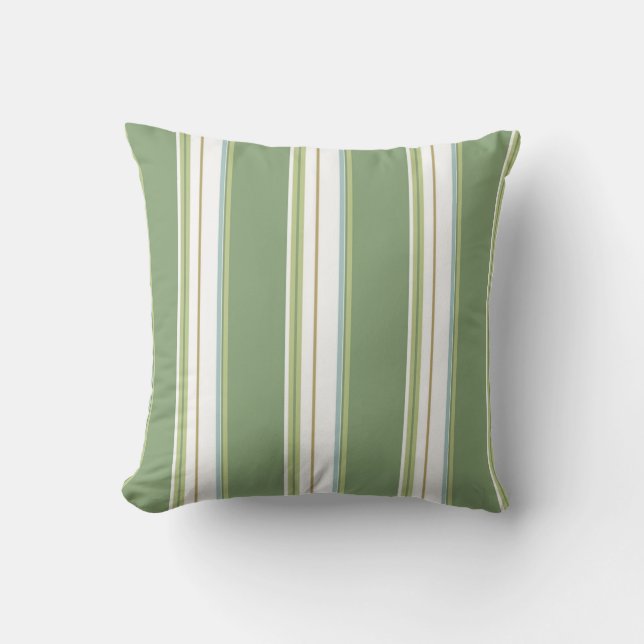 Coussin Lancer l'oreiller/les bandes (Recto)